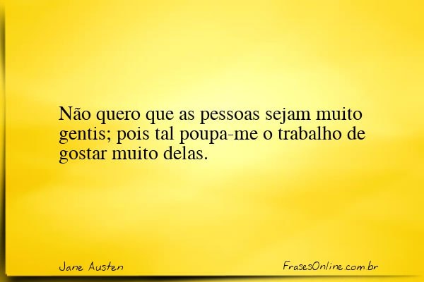 Frase de Jane Austen