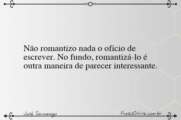 Frase de José Saramago