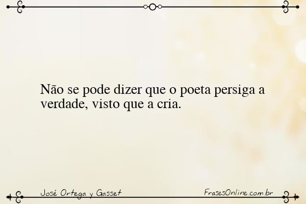 Frase de José Ortega y Gasset