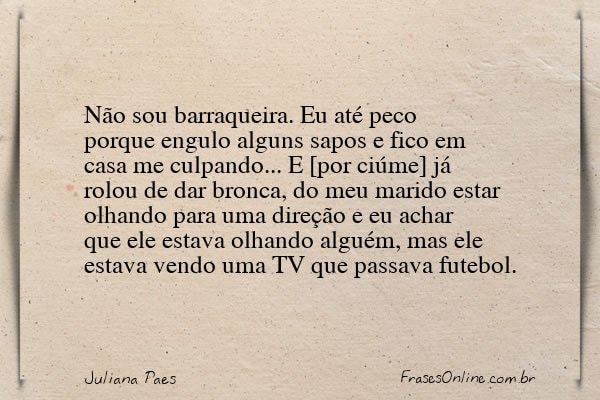 Frase de Juliana Paes