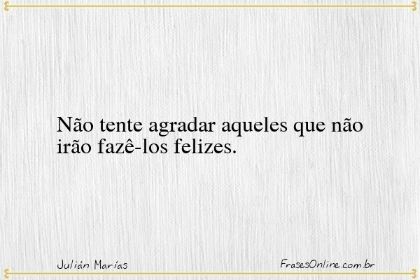 Frase de Julián Marías