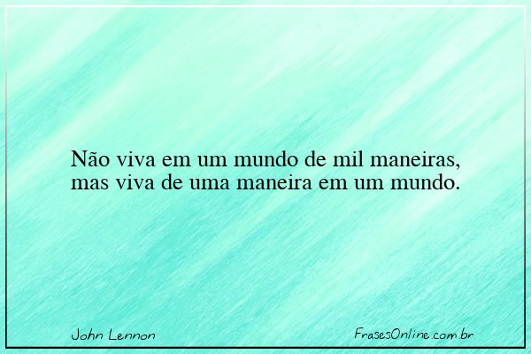 Frase de John Lennon