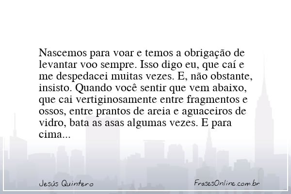 Frase de Jesús Quintero