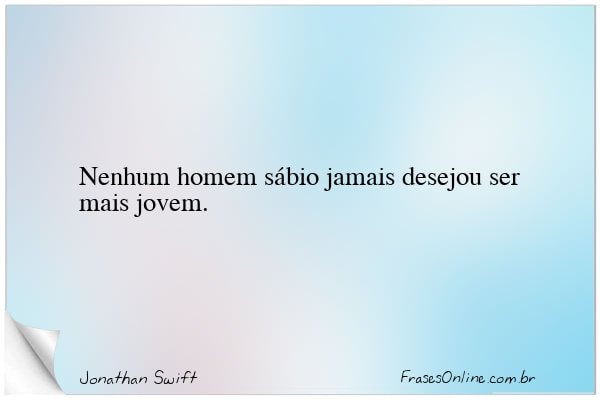 Frase de Jonathan Swift