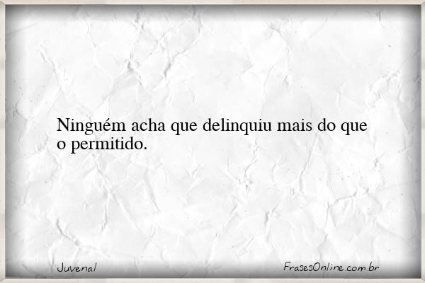 Frase de Juvenal