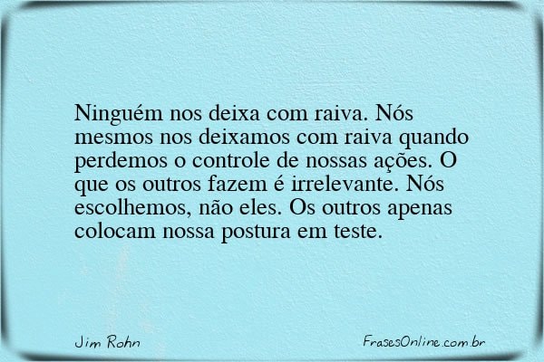Frase de Jim Rohn