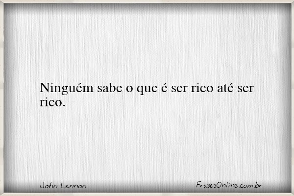 Frase de John Lennon