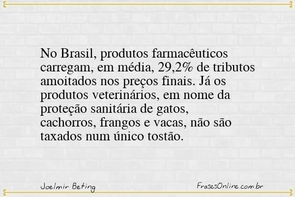Frase de Joelmir Beting