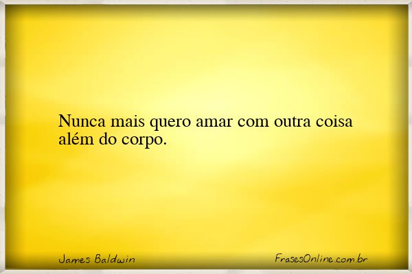 Frase de James Baldwin