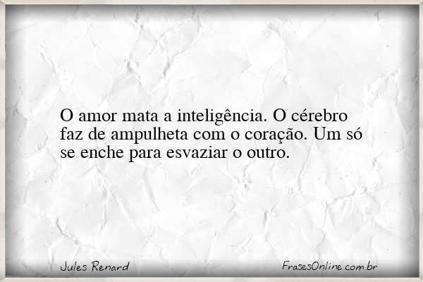 Frase de Jules Renard