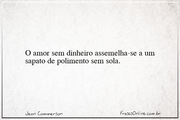Frase de Jean Commerson