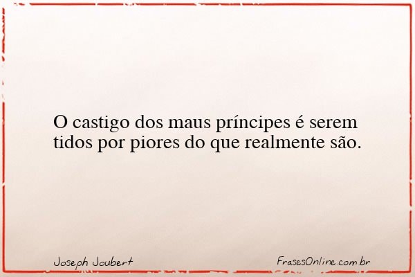 Frase de Joseph Joubert