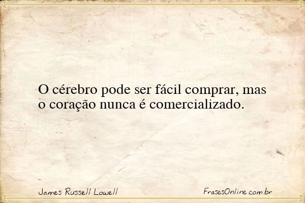 Frase de James Russell Lowell