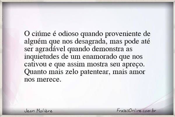 Frase de Jean Molière