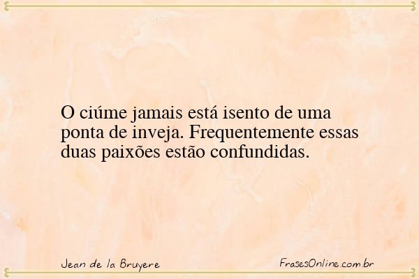 Frase de Jean de la Bruyere