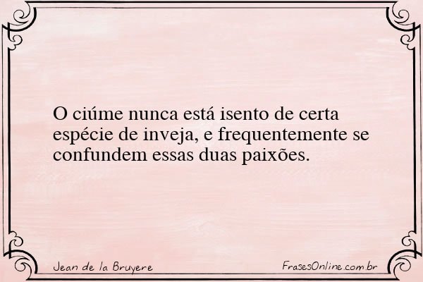 Frase de Jean de la Bruyere