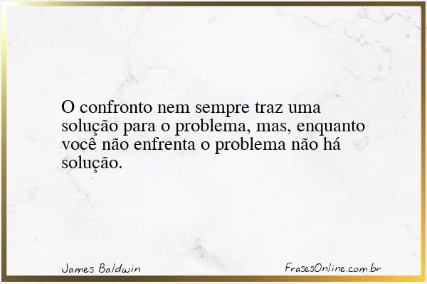 Frase de James Baldwin