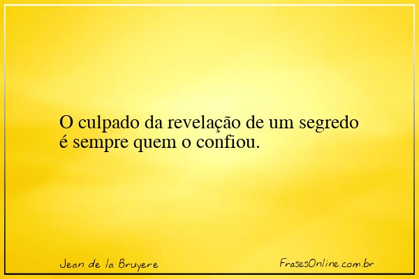 Frase de Jean de la Bruyere
