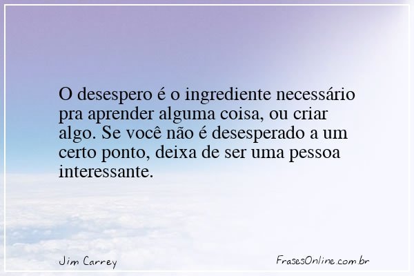 Frase de Jim Carrey
