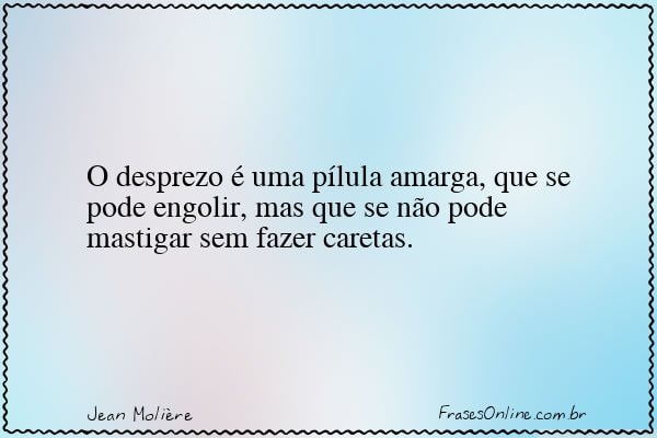 Frase de Jean Molière