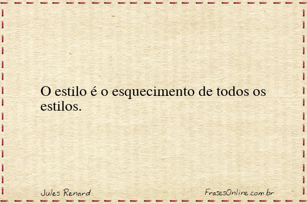 Frase de Jules Renard