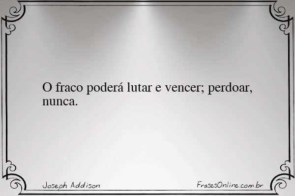 Frase de Joseph Addison