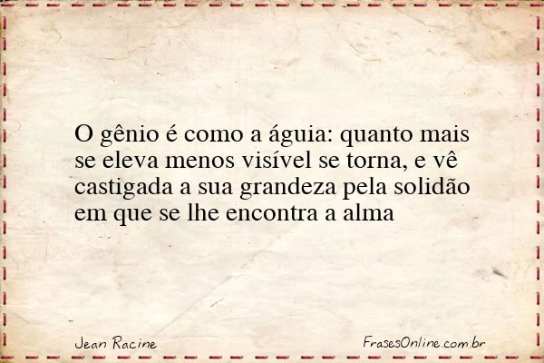 Frase de Jean Racine