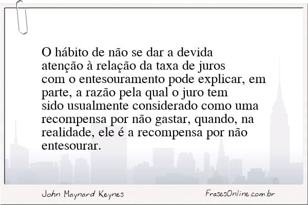 Frase de John Maynard Keynes