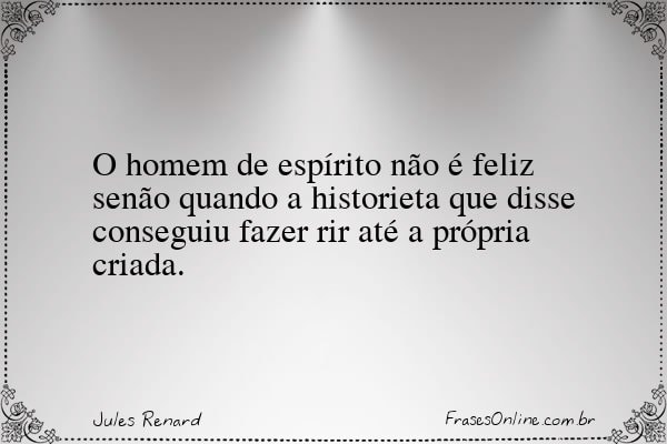 Frase de Jules Renard