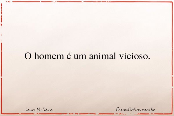 Frase de Jean Molière