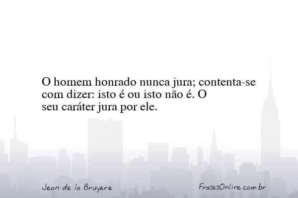 Frase de Jean de la Bruyere