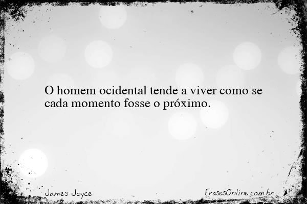 Frase de James Joyce