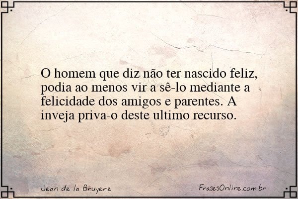 Frase de Jean de la Bruyere