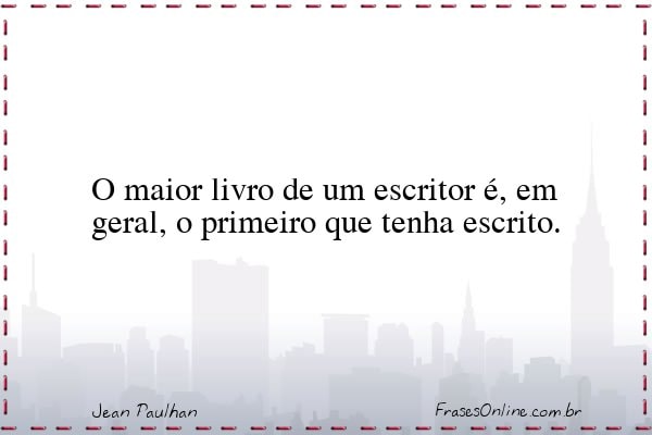 Frase de Jean Paulhan
