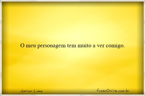 Frase de Junior Lima