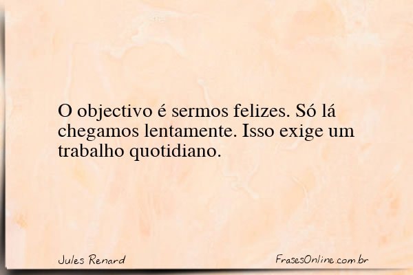 Frase de Jules Renard