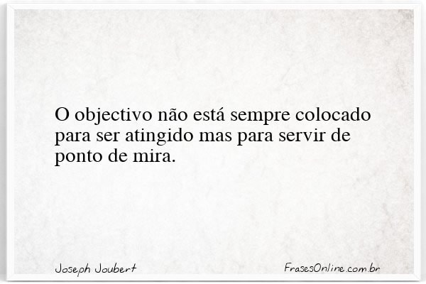 Frase de Joseph Joubert