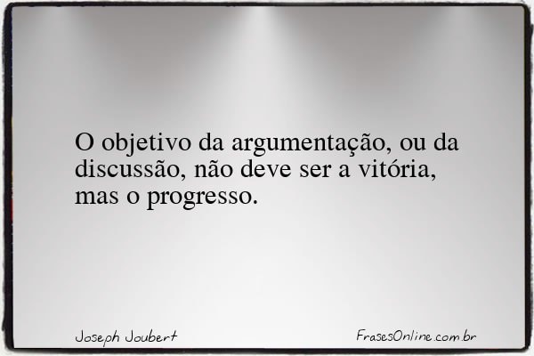 Frase de Joseph Joubert