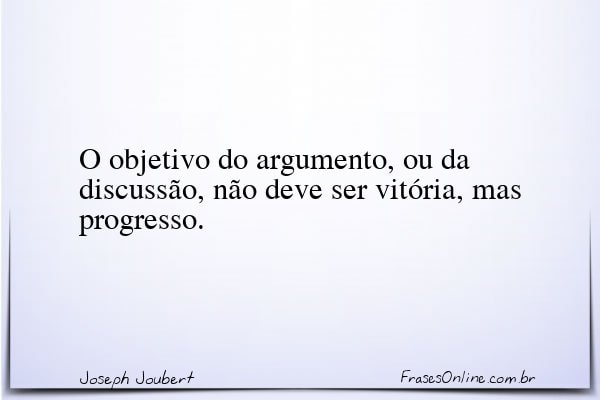 Frase de Joseph Joubert