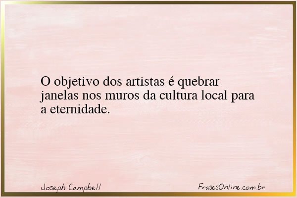 Frase de Joseph Campbell