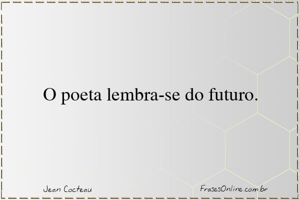 Frase de Jean Cocteau