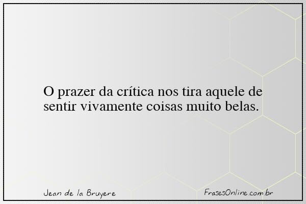 Frase de Jean de la Bruyere