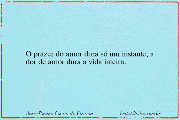 Frase de Jean-Pierre Claris de Florian