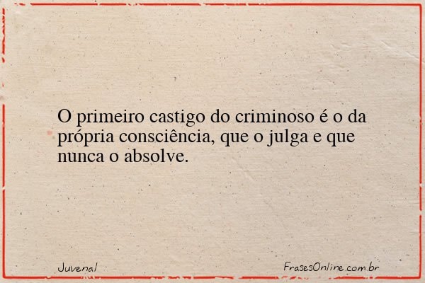 Frase de Juvenal