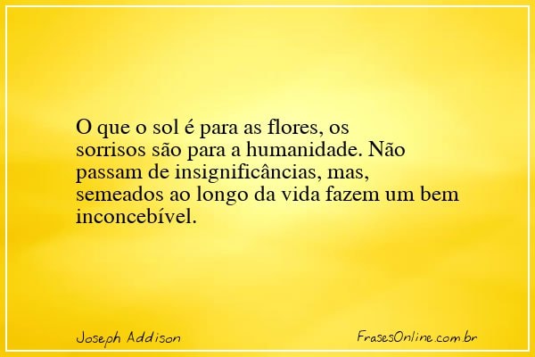 Frase de Joseph Addison