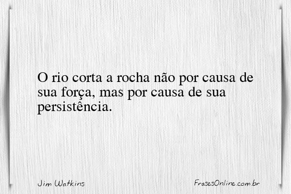 Frase de Jim Watkins
