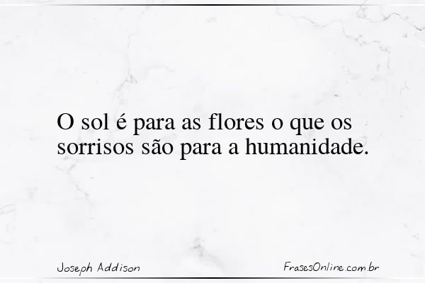 Frase de Joseph Addison