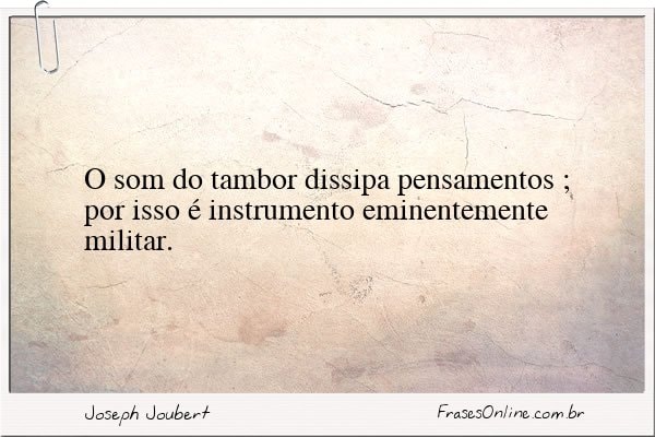 Frase de Joseph Joubert