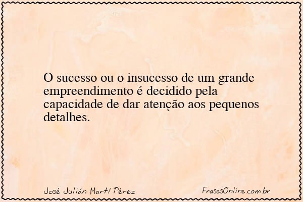 Frase de José Julián Martí Pérez