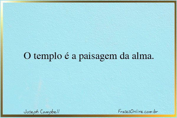 Frase de Joseph Campbell